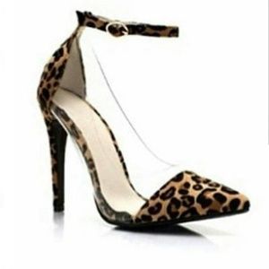 Leopard Heels